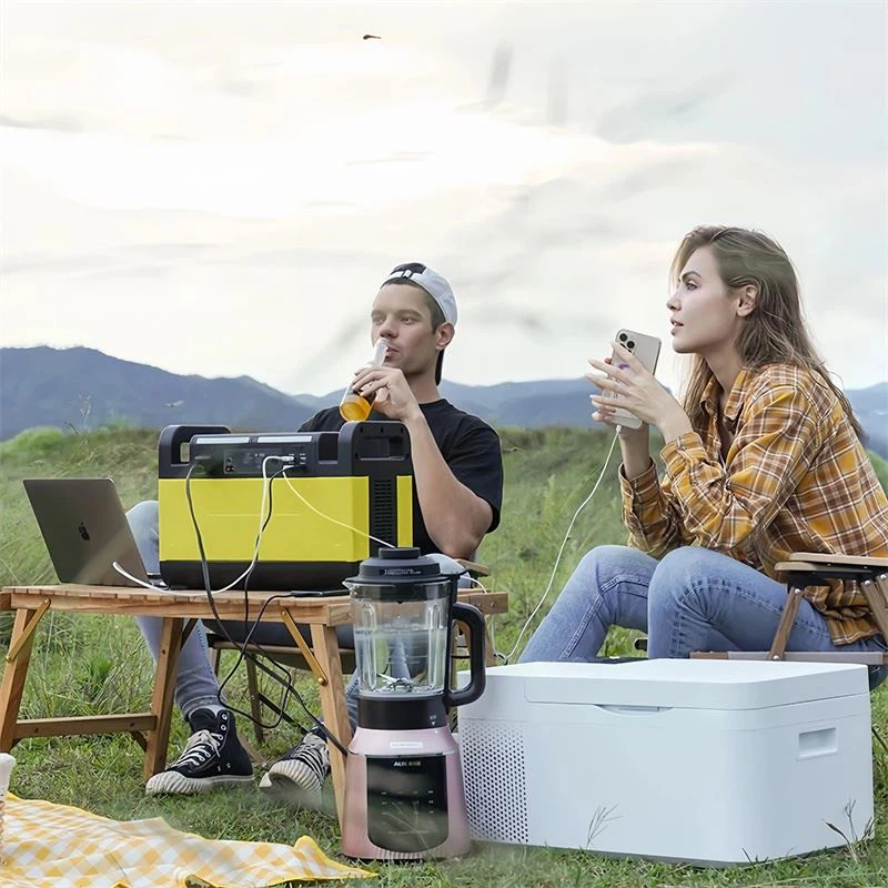 Nhà máy điện di động 1200W với pin Lifepo4